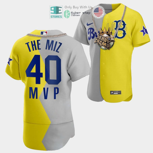 BEST The Miz 40 MVP Baseball Jersey