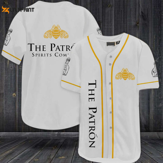 The Patron Whiskey Baseball Jersey - lylyprint.com