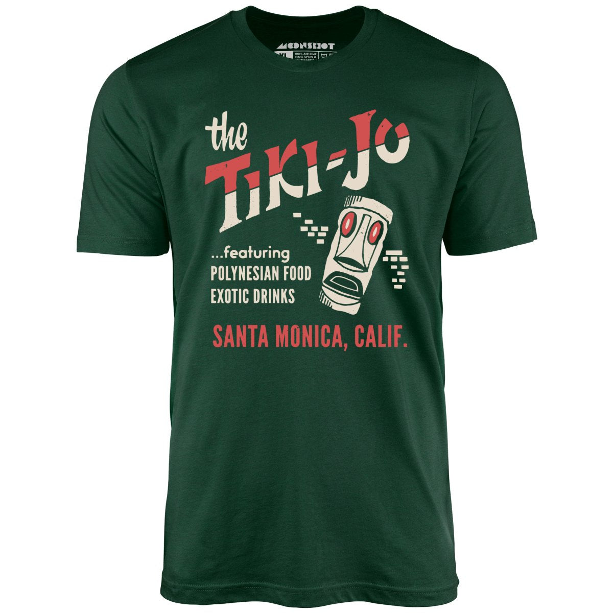The Tiki-Jo - Santa Monica, CA - Vintage Tiki Bar - Unisex T-Shirt