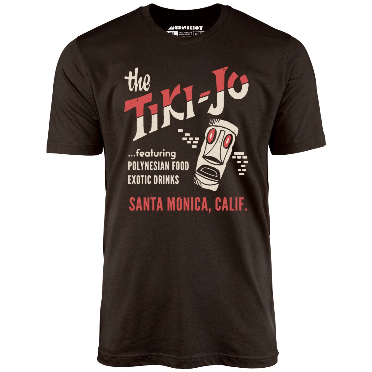 The Tiki-Jo - Santa Monica, CA - Vintage Tiki Bar - Unisex T-Shirt