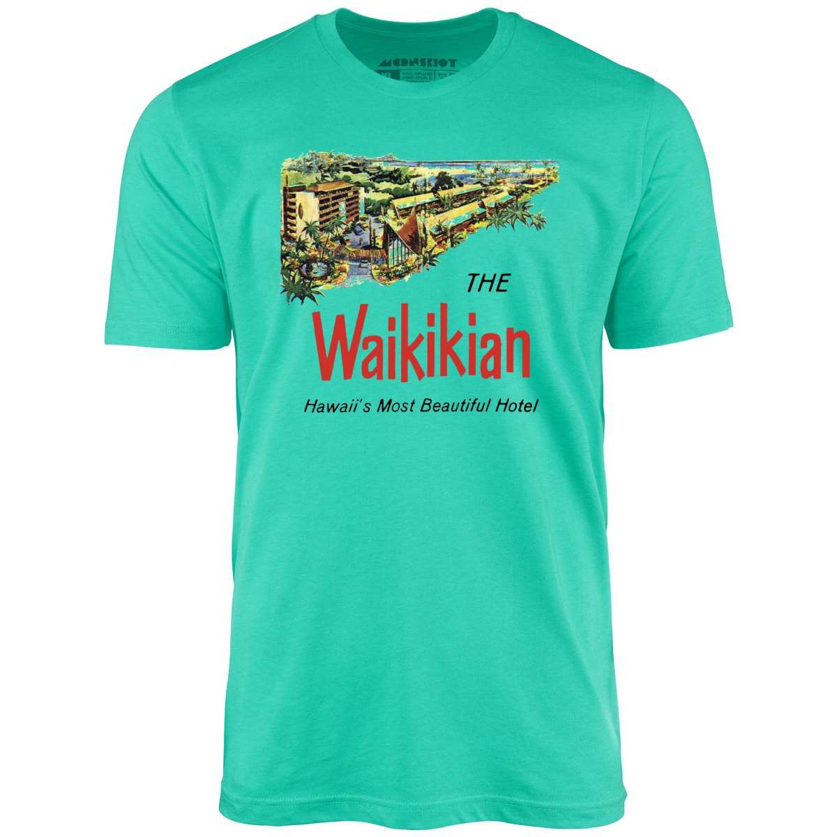 The Waikikian - Waikiki, HI - Vintage Hotel - Unisex T-Shirt