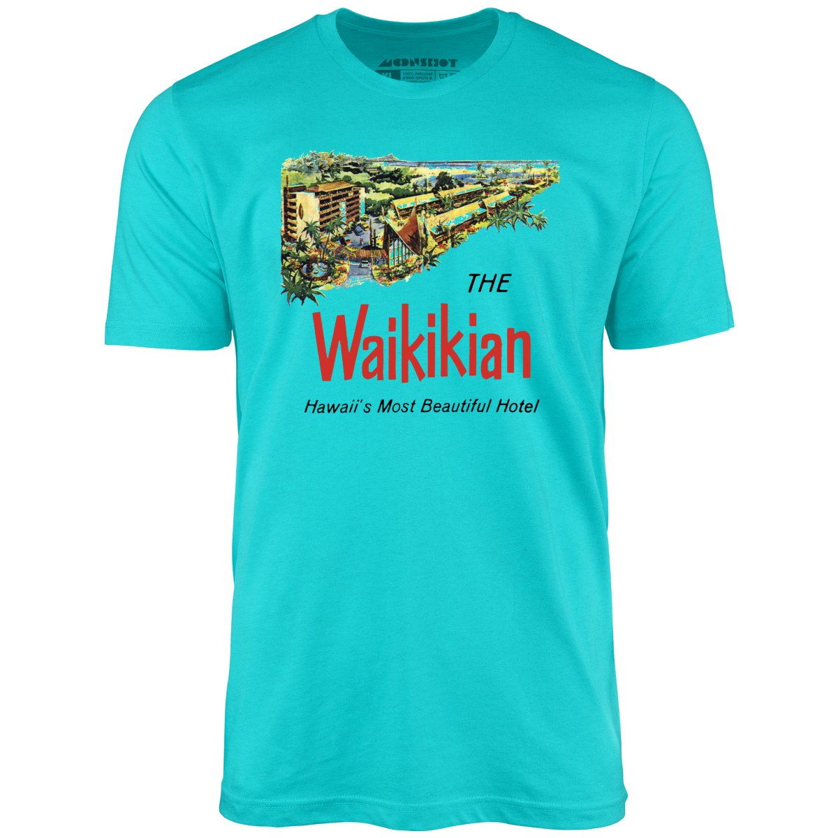 The Waikikian - Waikiki, HI - Vintage Hotel - Unisex T-Shirt