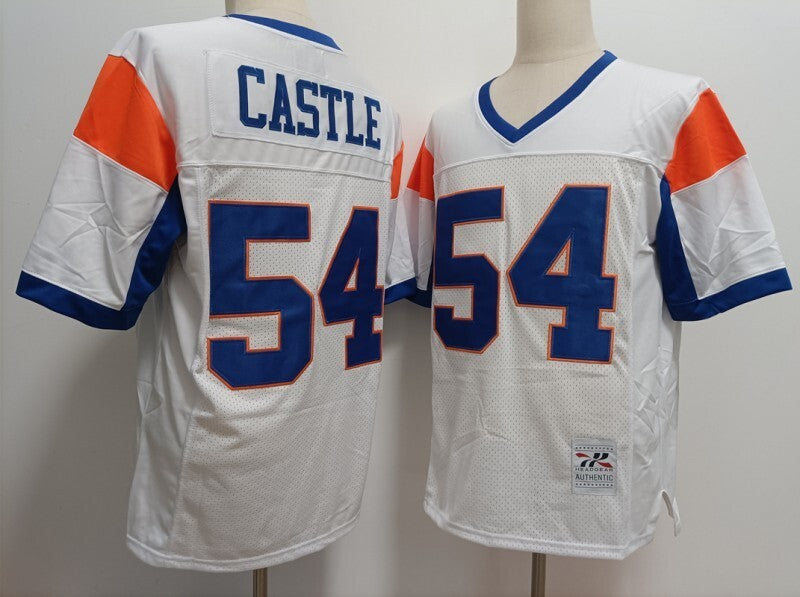 the blue mountain state movie #54 kevin castle Movie Edition White _[1]