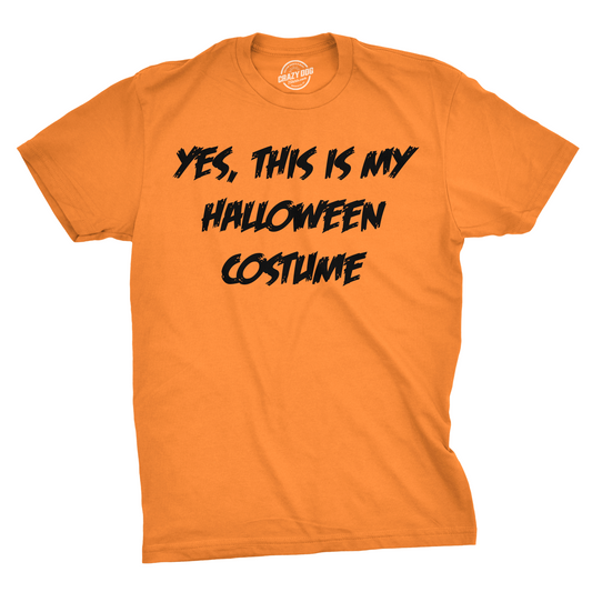 This Is My Halloween Costume Men's T Shirt Hoodie, Sweatshirt | InkThreadWorks.com (Image 1)