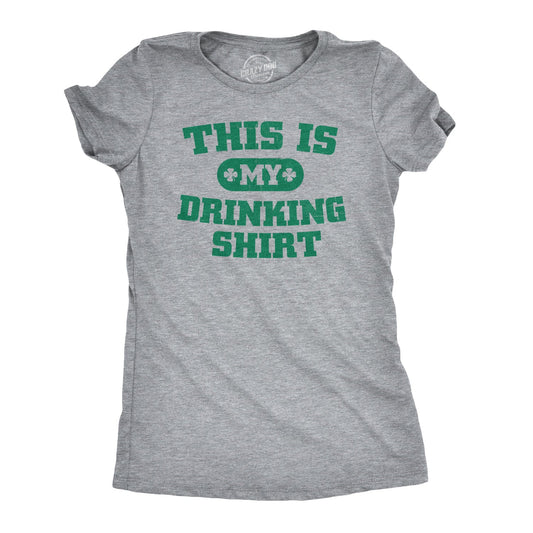 This Is My Drinking Shirt Women's T Shirt Hoodie, Sweatshirt | InkThreadWorks.com (Image 1)