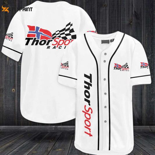 Thor Sport Racing Baseball Jersey - lylyprint.com