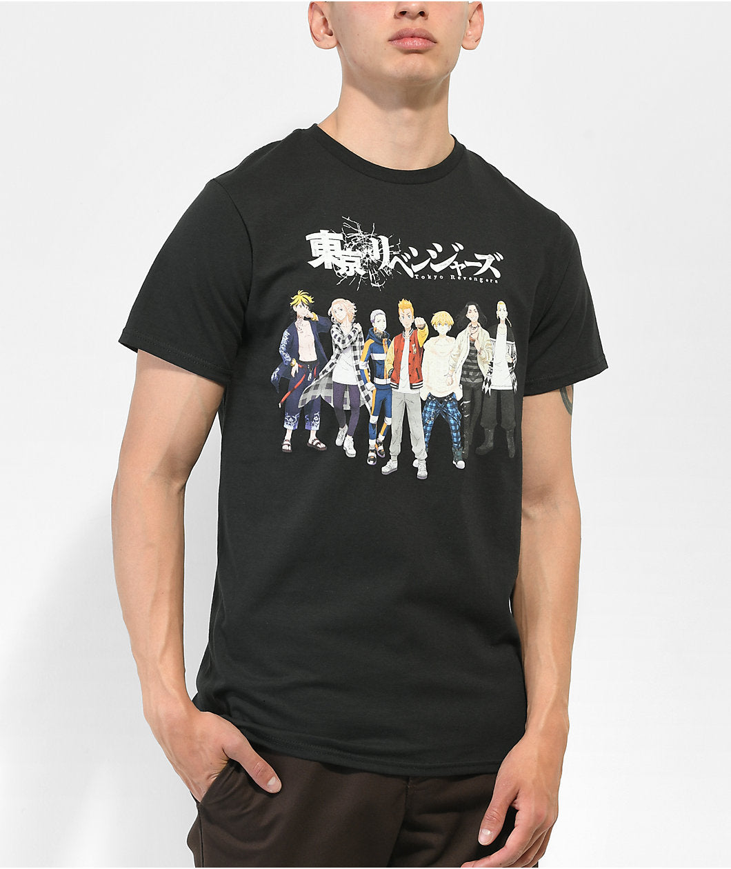 Tokyo Revengers Character Group Shot Unisex Adult T-Shirt