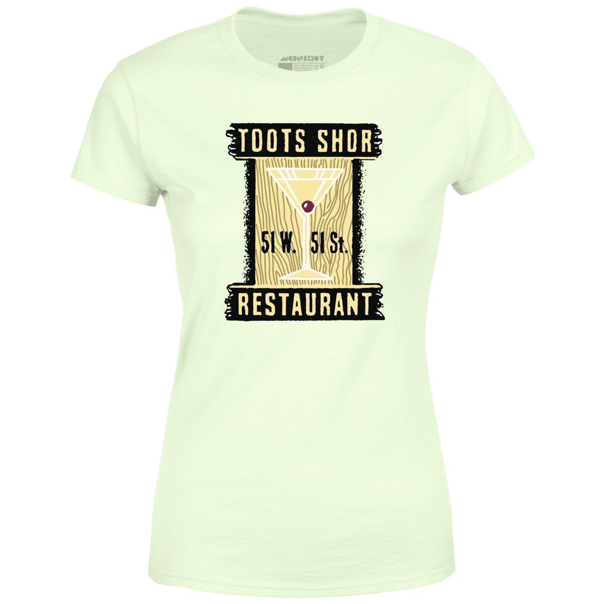 Toots Shor - Manhattan, NY - Vintage Restaurant - Women's T-Shirt