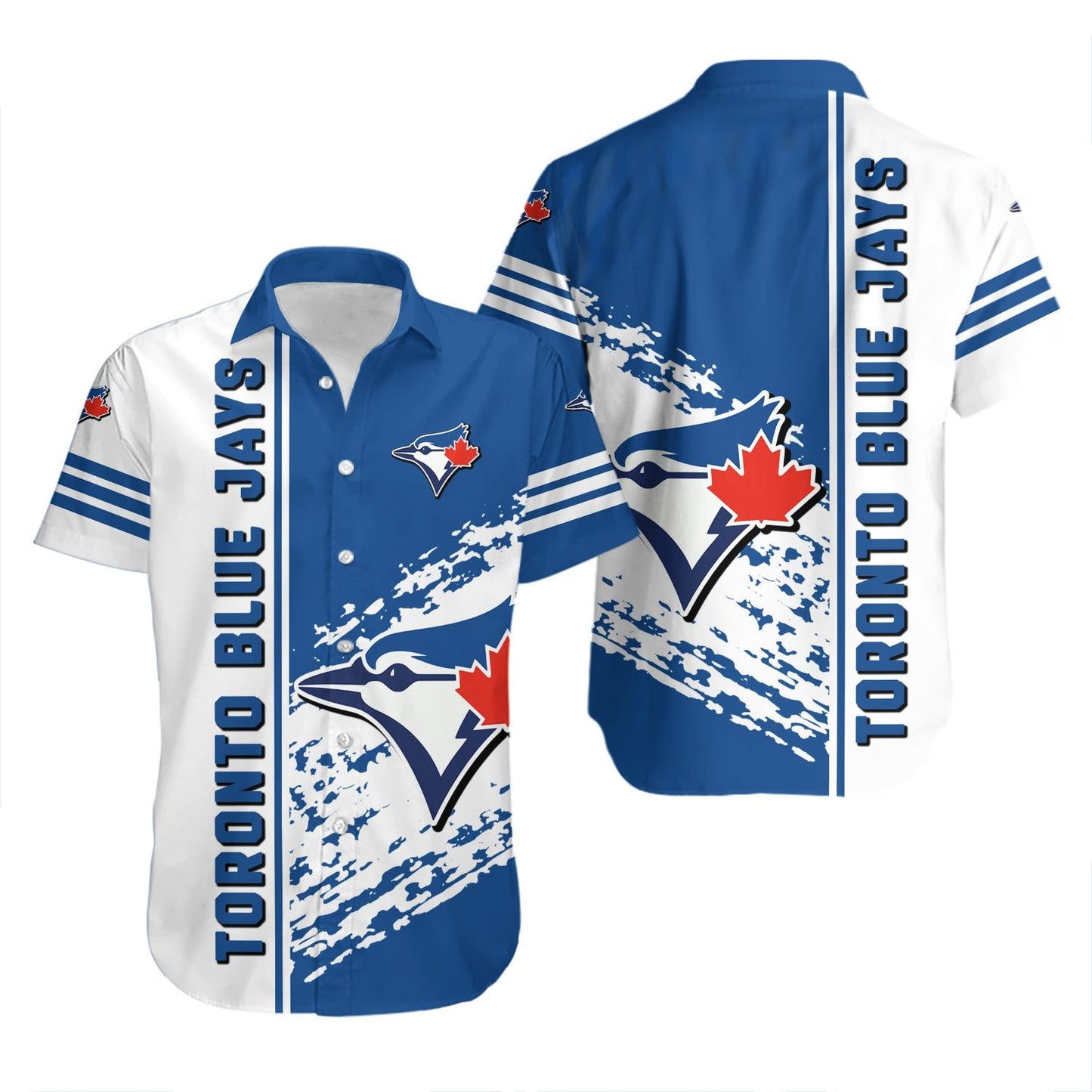 Toronto Blue Jays Hawaiian Shirt Quarter Style - MLB