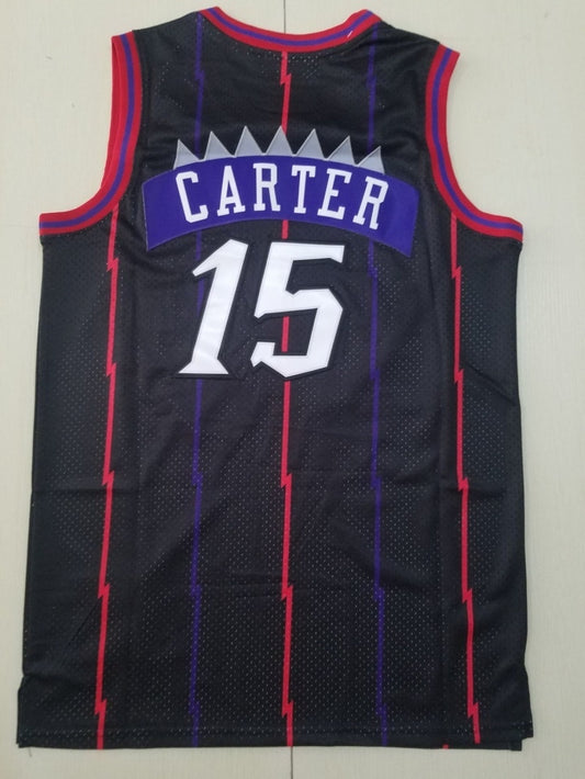 toronto raptors #15 vince carter Raptors 15 Retro Black s-xxl Style 1