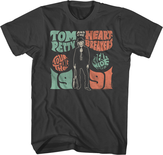 Touring The Great Wide Open Tom Petty And The Heartbreakers T-Shirt