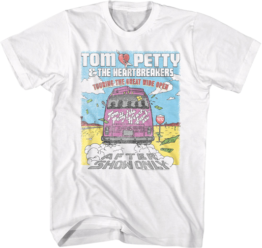Touring The Great Wide Open Tom Petty & The Heartbreakers T-Shirt
