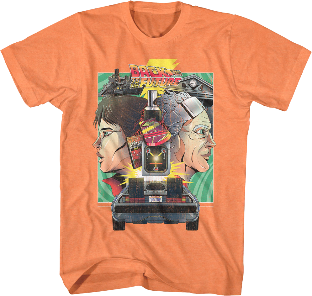 Trilogy Poster Back To The Future T-Shirt