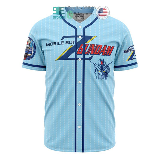 BEST Trippy Abstract Gundam Baseball Jersey