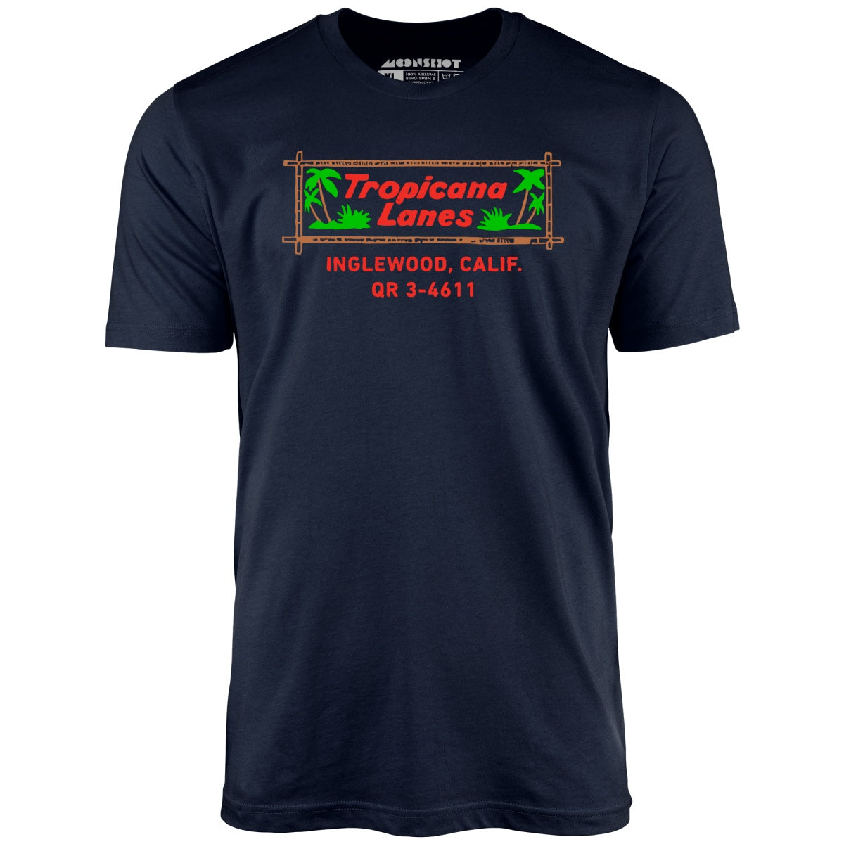 Tropicana Lanes - Inglewood, CA - Vintage Bowling Alley - Unisex T-Shirt
