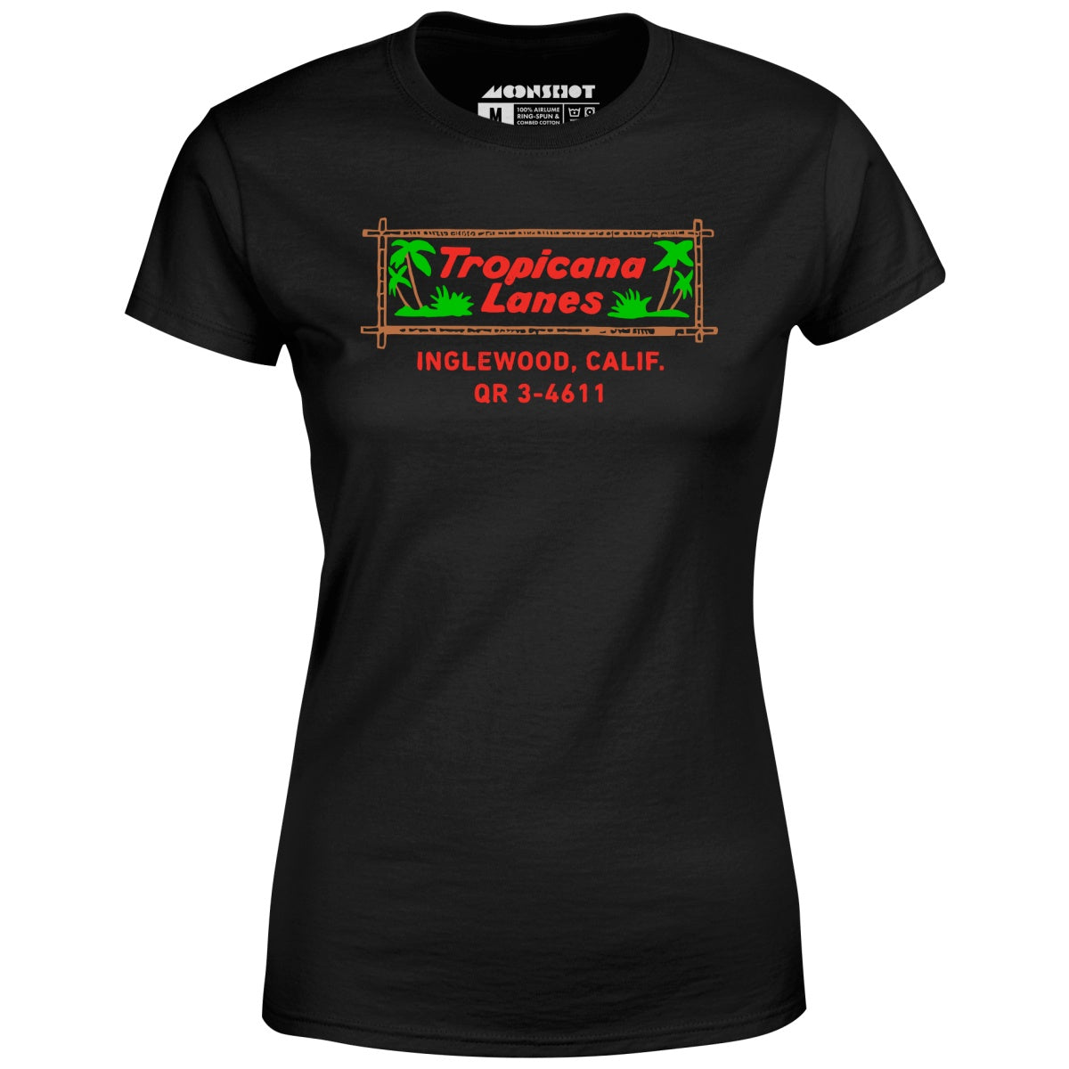 Tropicana Lanes - Inglewood, CA - Vintage Bowling Alley - Women's T-Shirt