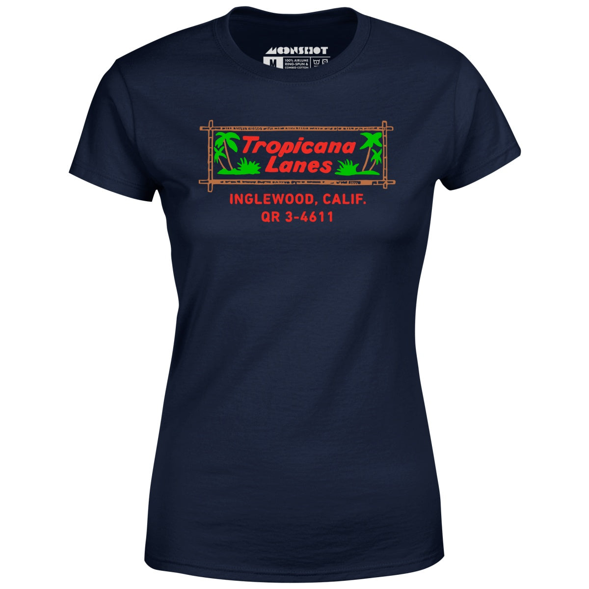Tropicana Lanes - Inglewood, CA - Vintage Bowling Alley - Women's T-Shirt