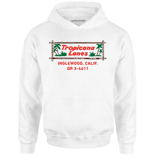 Tropicana Lanes - Inglewood, CA - Vintage Bowling Alley - Unisex Hoodie