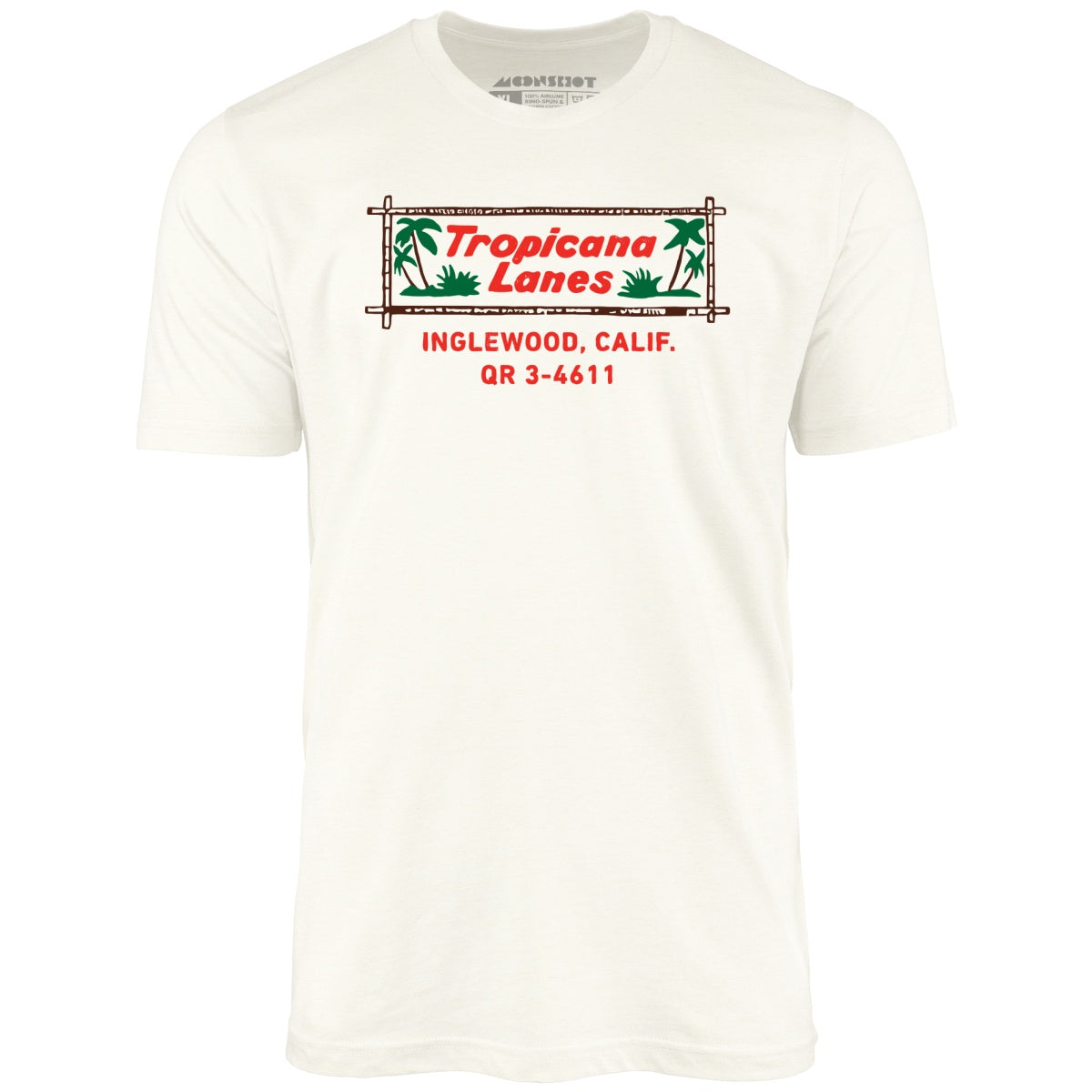 Tropicana Lanes - Inglewood, CA - Vintage Bowling Alley - Unisex T-Shirt