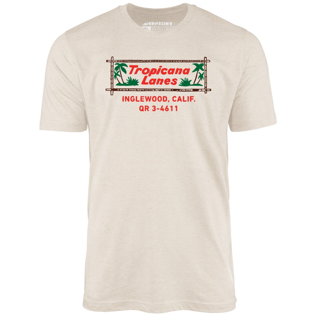 Tropicana Lanes - Inglewood, CA - Vintage Bowling Alley - Unisex T-Shirt
