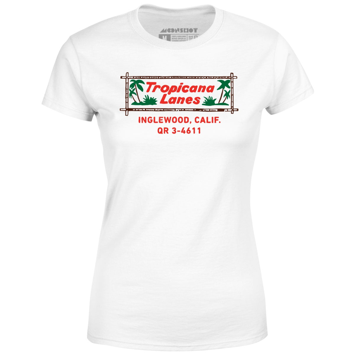 Tropicana Lanes - Inglewood, CA - Vintage Bowling Alley - Women's T-Shirt