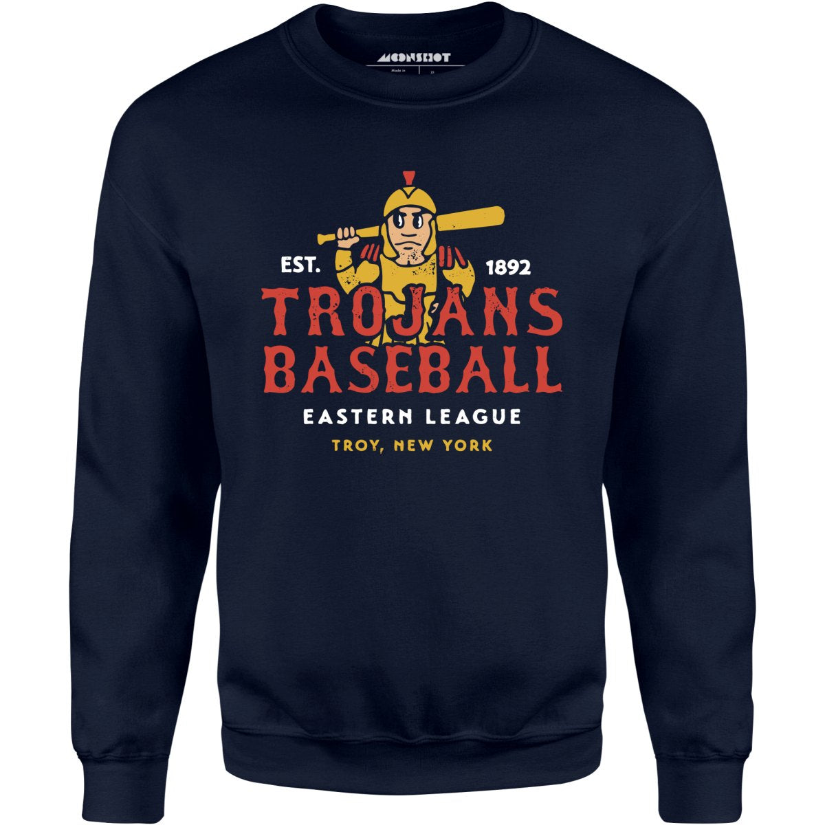 Troy Trojans - New York - Vintage Defunct Baseball Teams - Unisex Sweatshirt