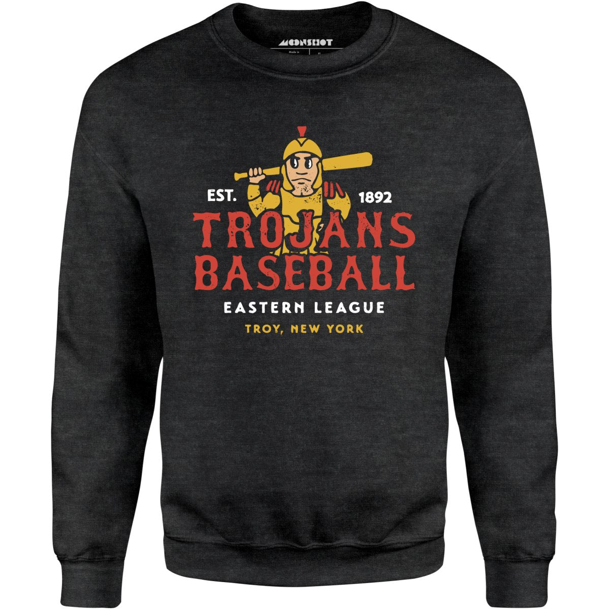 Troy Trojans - New York - Vintage Defunct Baseball Teams - Unisex Sweatshirt