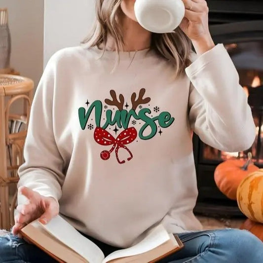 Christmas Nurse sweatshirt/hoodie/tshirt