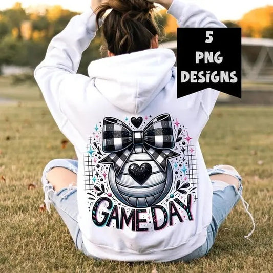 Volleyball Game Day sweatshirt/hoodie/tshirt, Coquette Volleyball Glitter sweatshirt, Volleyball Mama hoodie, Volleyball...