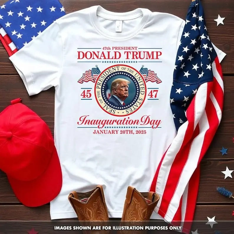 Donald Truump 47th President Inauguration 2025 Supporters Patriotic sweatshirt/hoodie/tshirt, Maga, Trump, Senate, Republican, Politics, President Trump