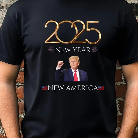 Trummp New Years Eve Shirt to Ring in 2025, Trump New Year Party sweathsirt/hoodie/tshirt, Make 2025 Great Again Tee for Trump fan Christmas gift