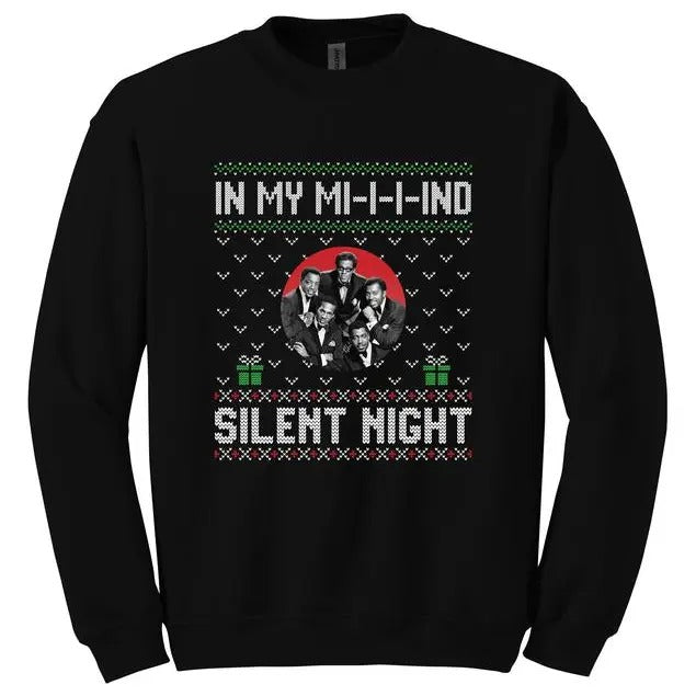 Silent Night by The Temptations Sweatshirt/hoodie/tshirt | InkThreadWorks.com