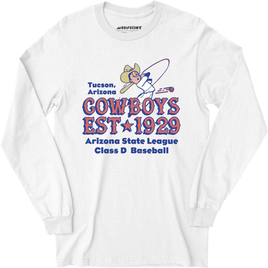 Tucson Cowboys - Arizona - Vintage Defunct Baseball Teams - Long Sleeve T-Shirt