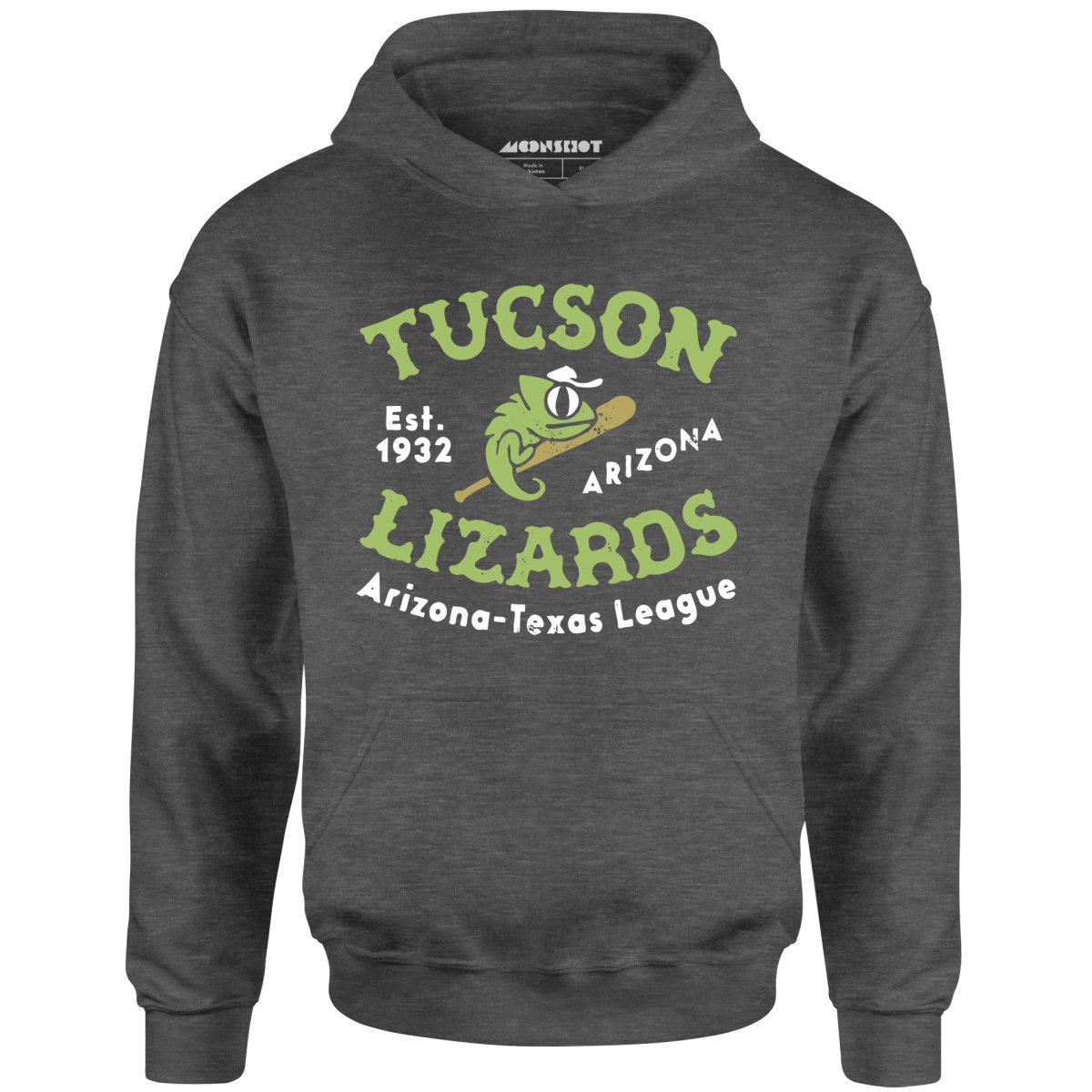 Tucson Lizards - Arizona - Vintage Defunct Baseball Teams - Unisex Hoodie