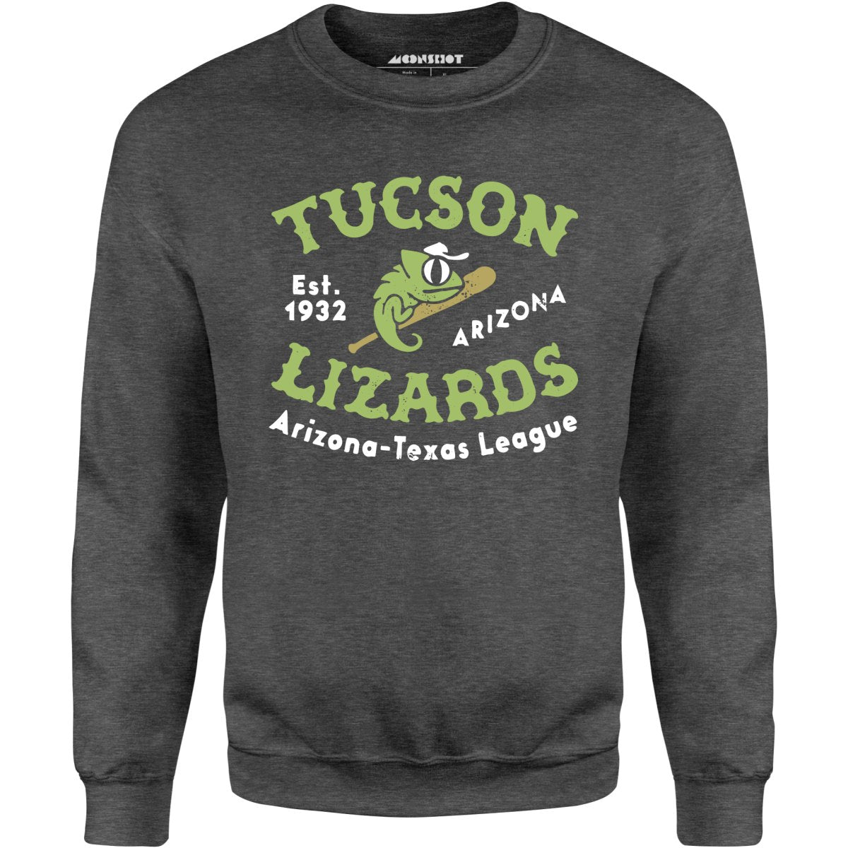 Tucson Lizards - Arizona - Vintage Defunct Baseball Teams - Unisex Sweatshirt