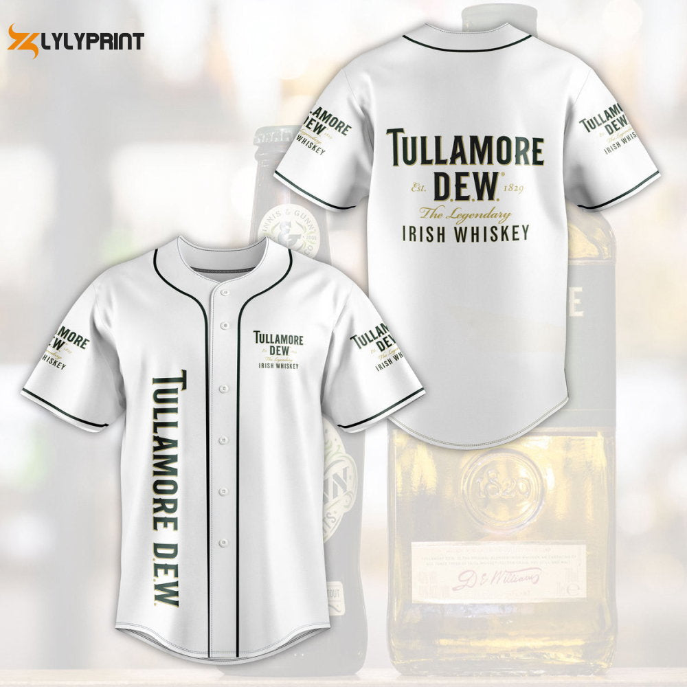 Tullamore Dew Baseball Jersey - lylyprint.com