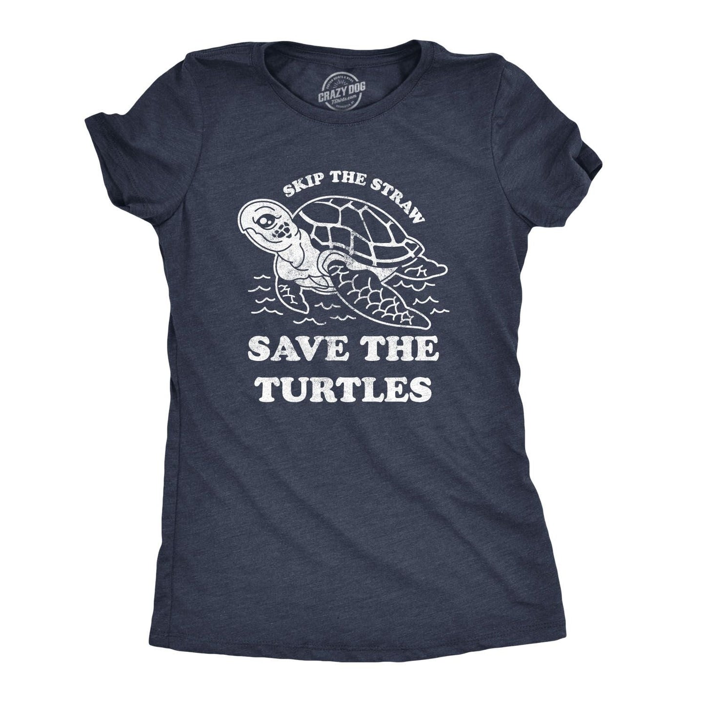 Save The Turtles Women's T Shirt Hoodie, Sweatshirt | InkThreadWorks.com (Image 1)