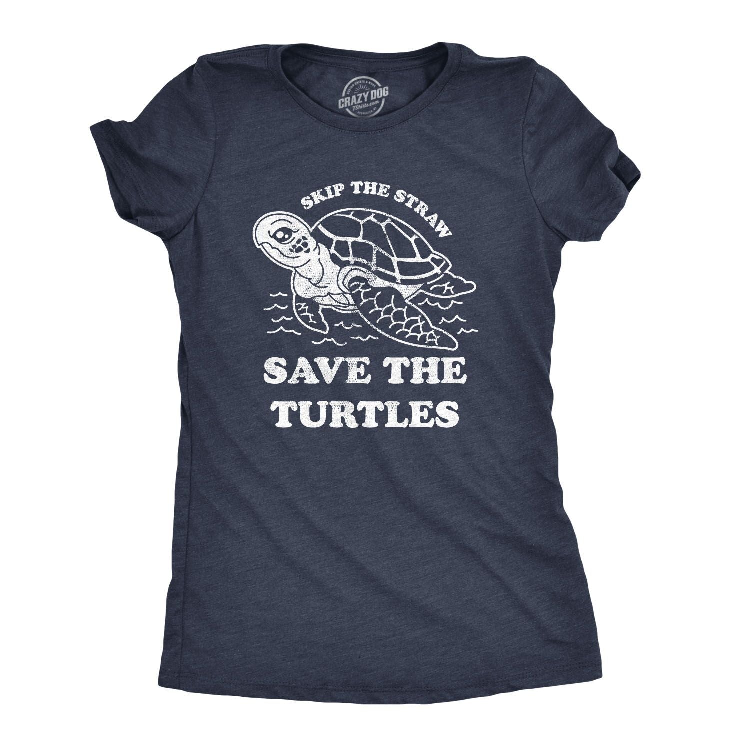 Save The Turtles Women's T Shirt Hoodie, Sweatshirt | InkThreadWorks.com (Image 1)