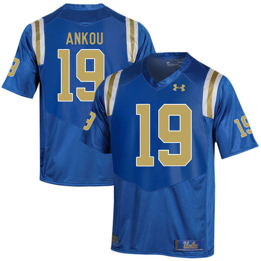 ucla bruins Eli Ankou 19 Blue