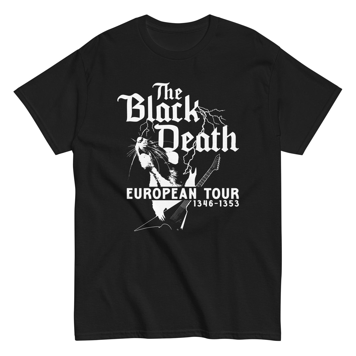 The Black Death European Tour Men's Classic Tee