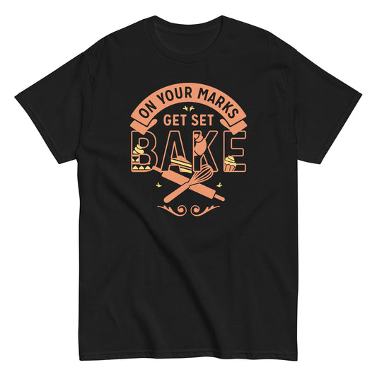 On Your Marks Get Set Bake Men's Classic Tee