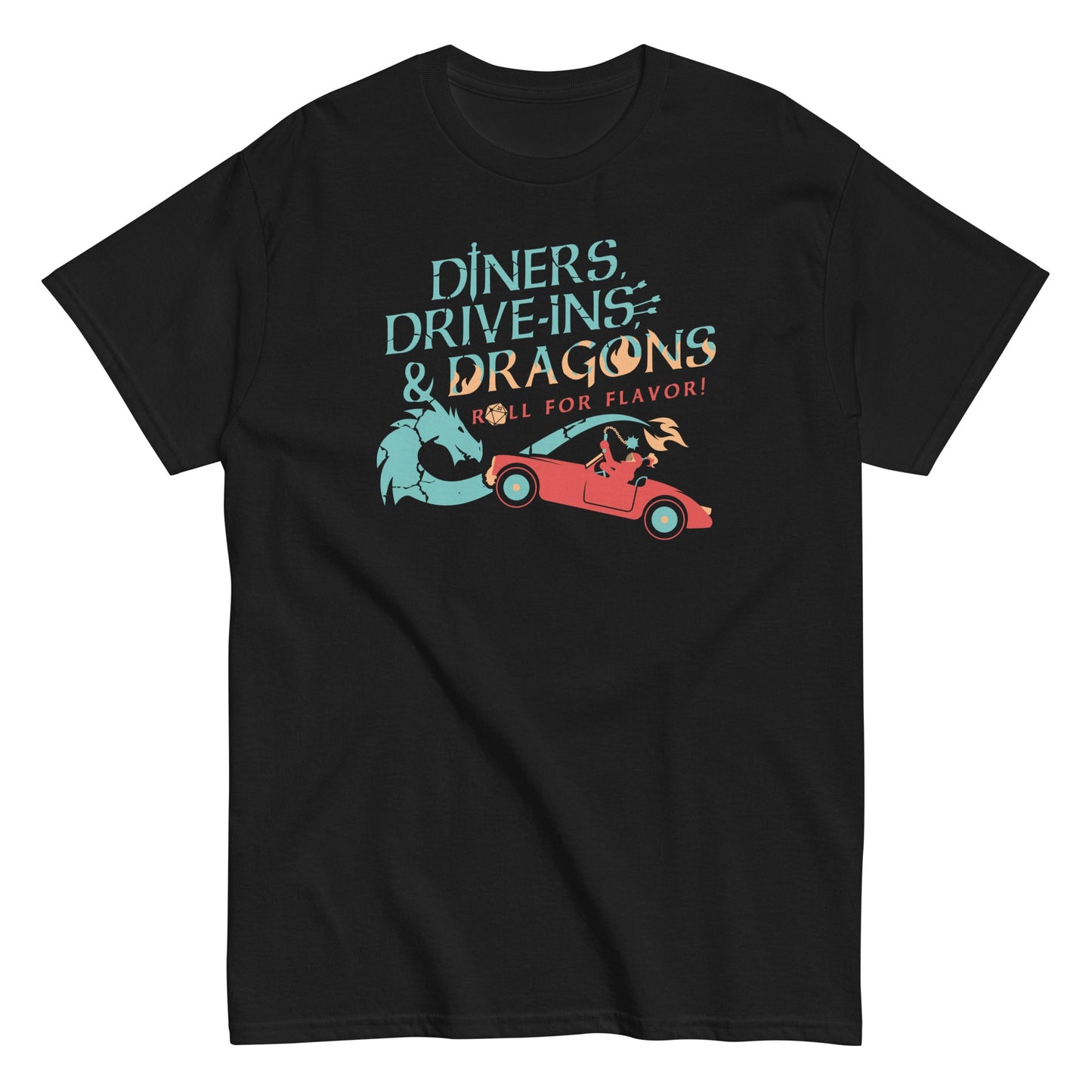 Diners, Drive-ins, & Dragons Men's Classic Tee