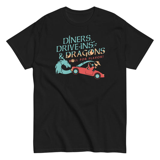Diners, Drive-ins, & Dragons Men's Classic Tee