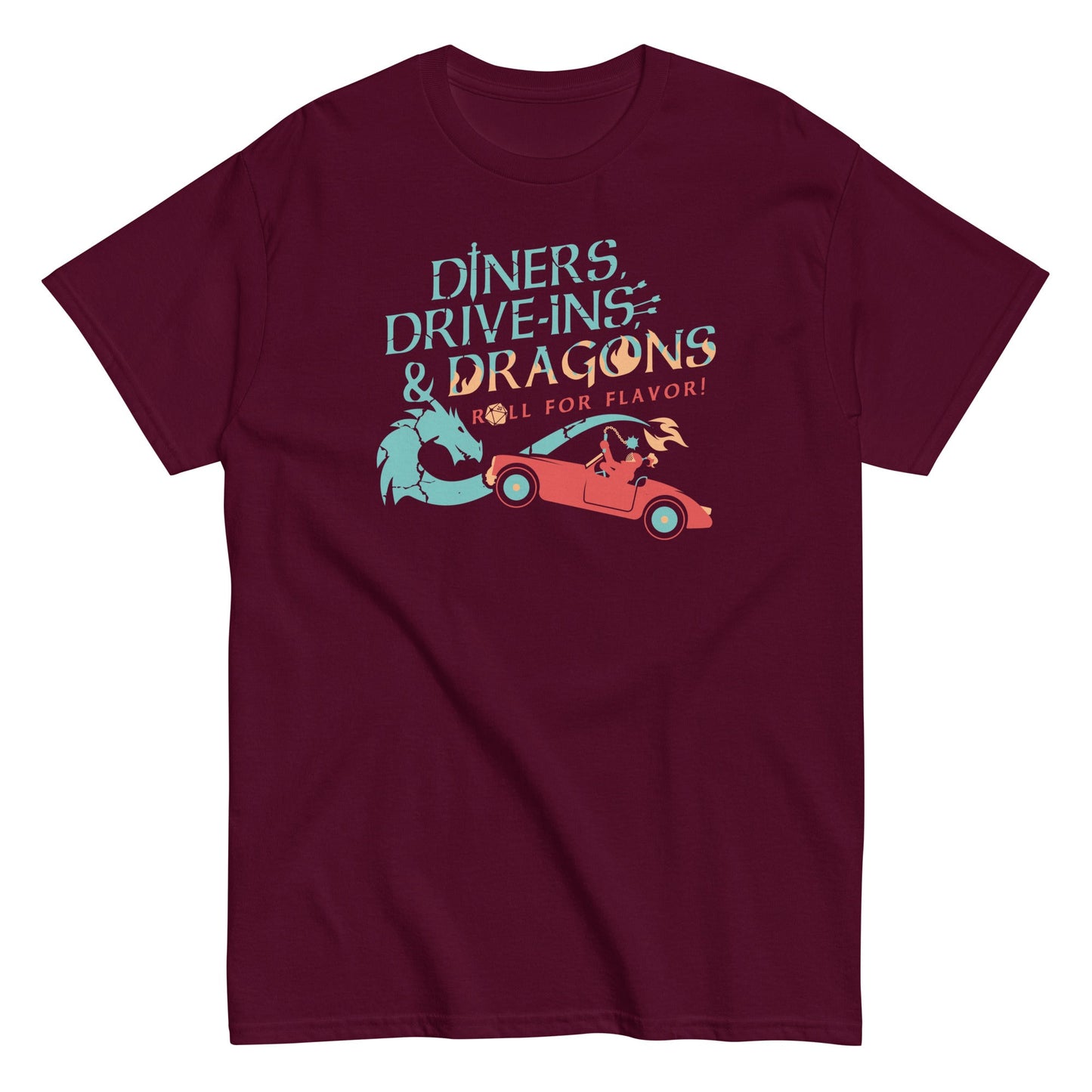 Diners, Drive-ins, & Dragons Men's Classic Tee