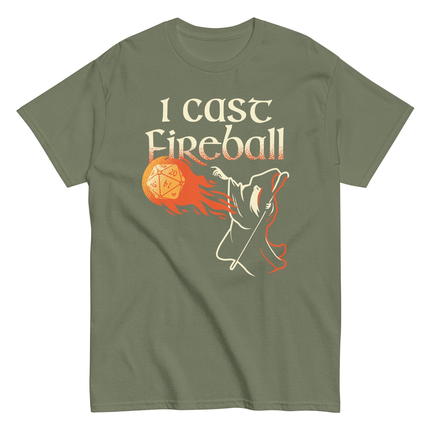 I Cast Fireball Men's Classic Tee