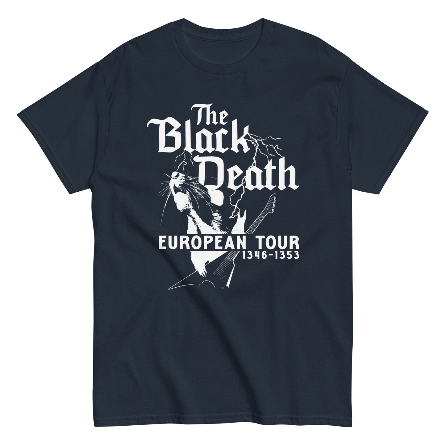 The Black Death European Tour Men's Classic Tee