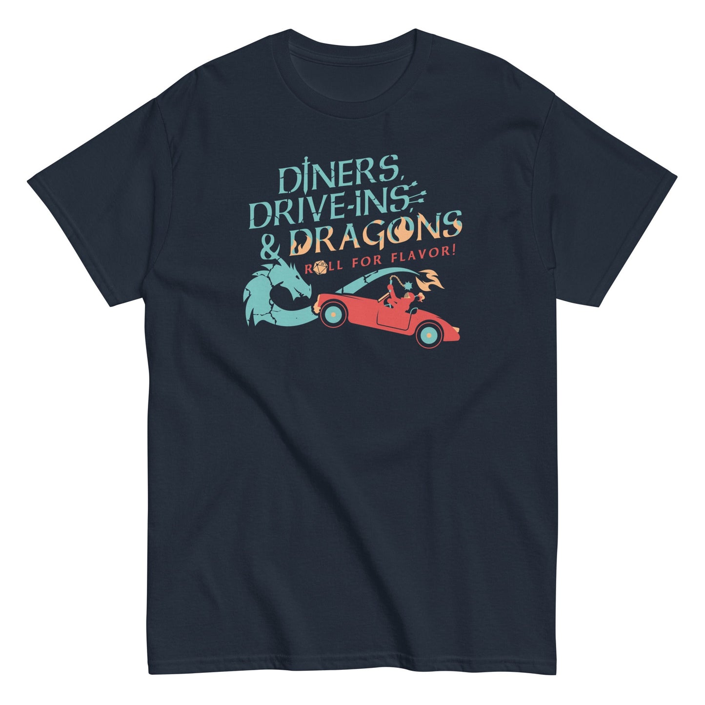 Diners, Drive-ins, & Dragons Men's Classic Tee