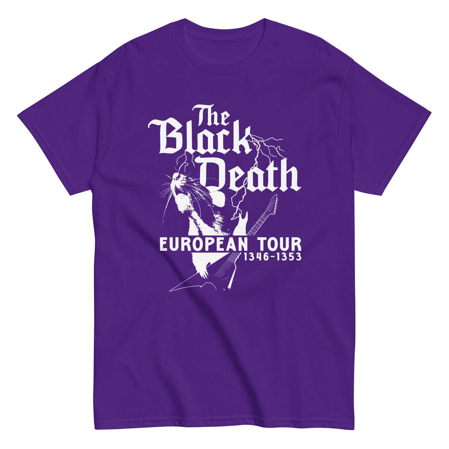 The Black Death European Tour Men's Classic Tee