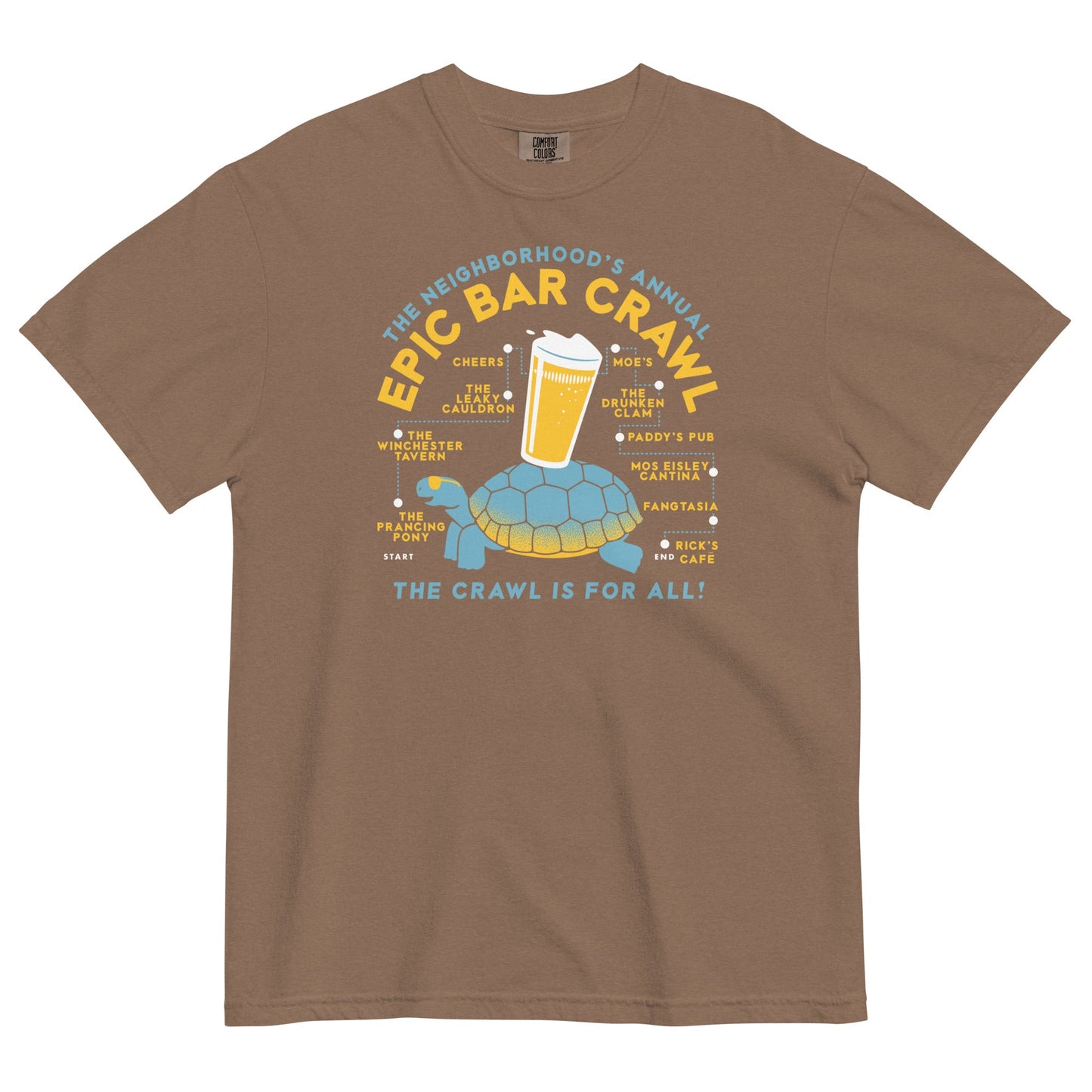 Epic Bar Crawl Men's Relaxed Fit Tee