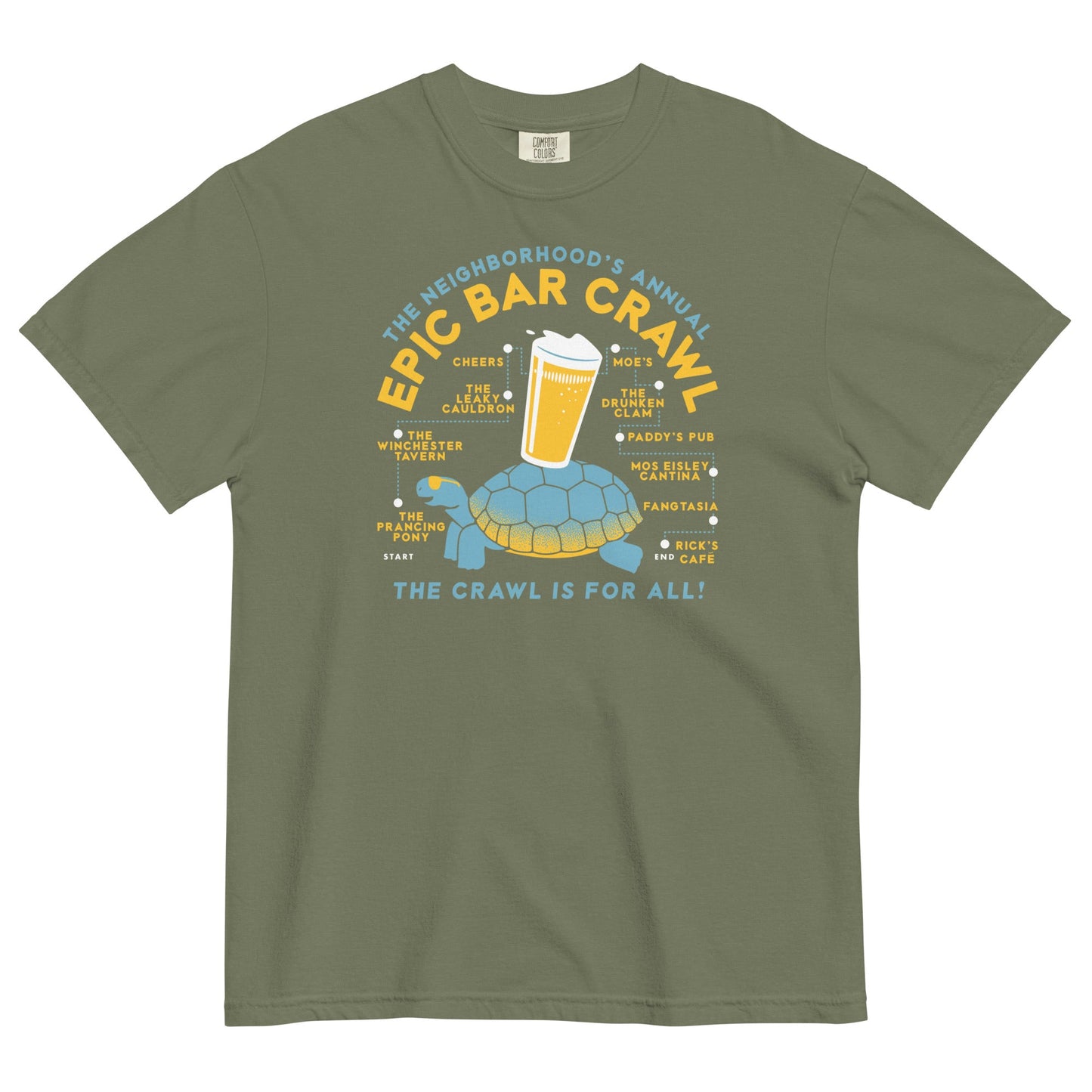 Epic Bar Crawl Men's Relaxed Fit Tee